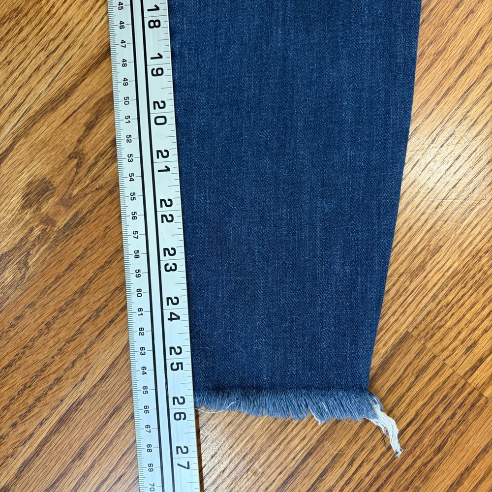 DL1961 Florence Instasculpt Cropped Stranded Jeans - Picture 8 of 9